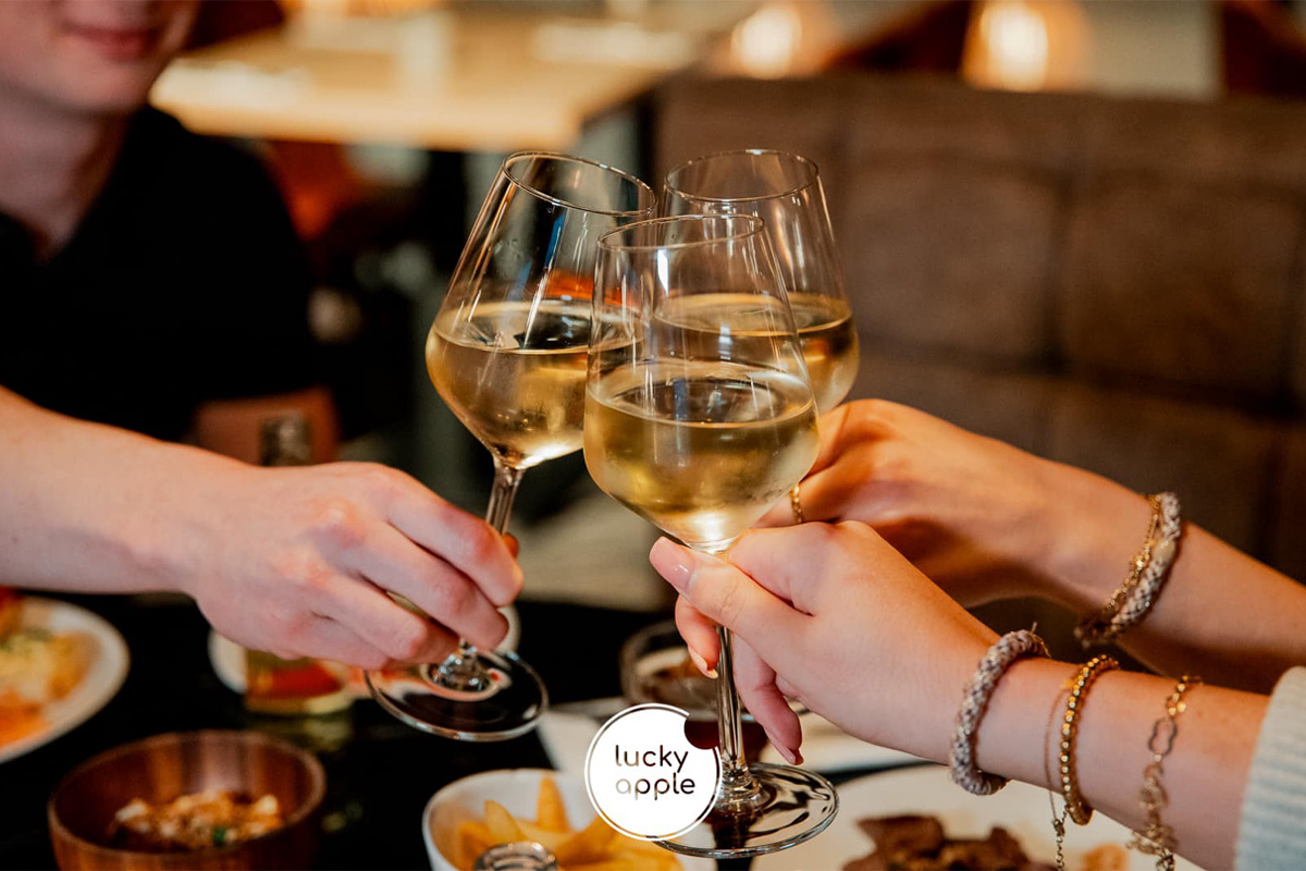 All you can eat & drink bij Lucky Apple