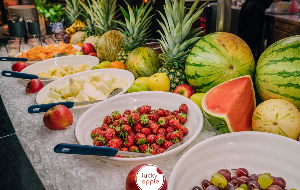 All you can eat & drink bij Lucky Apple
