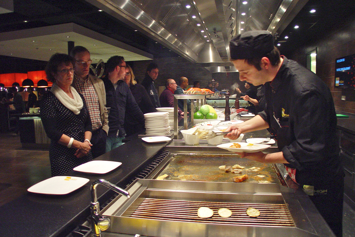 All you can eat & drink bij Restaurant 22HIGH