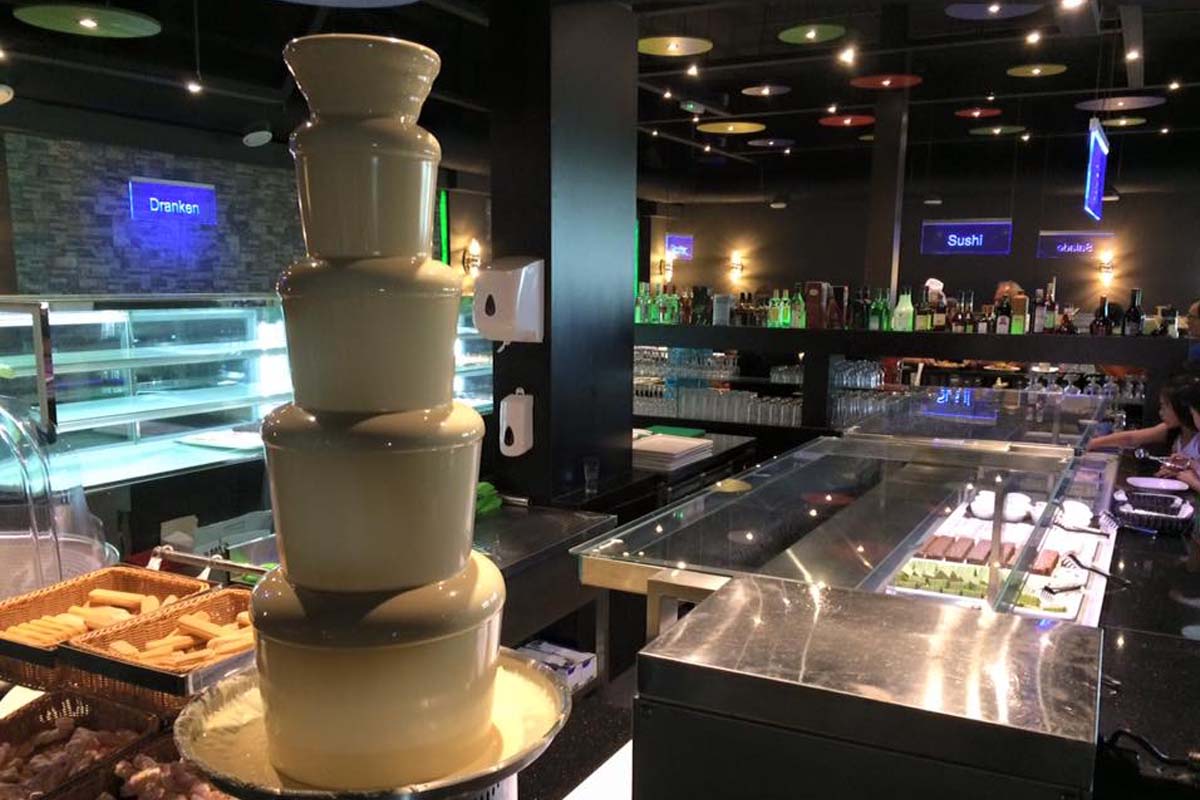 All you can eat (2,5 uur), inclusief drank bij Wereldrestaurant A17