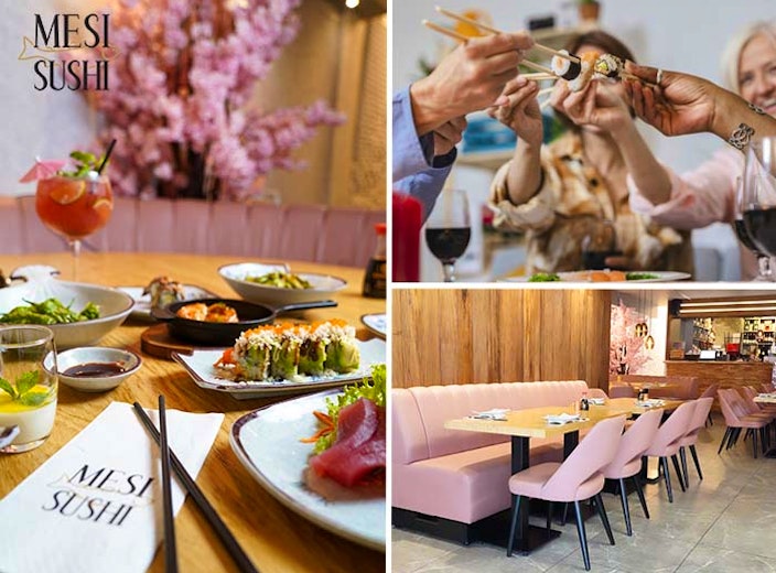 All you can eat Deluxe bij Mesi Sushi