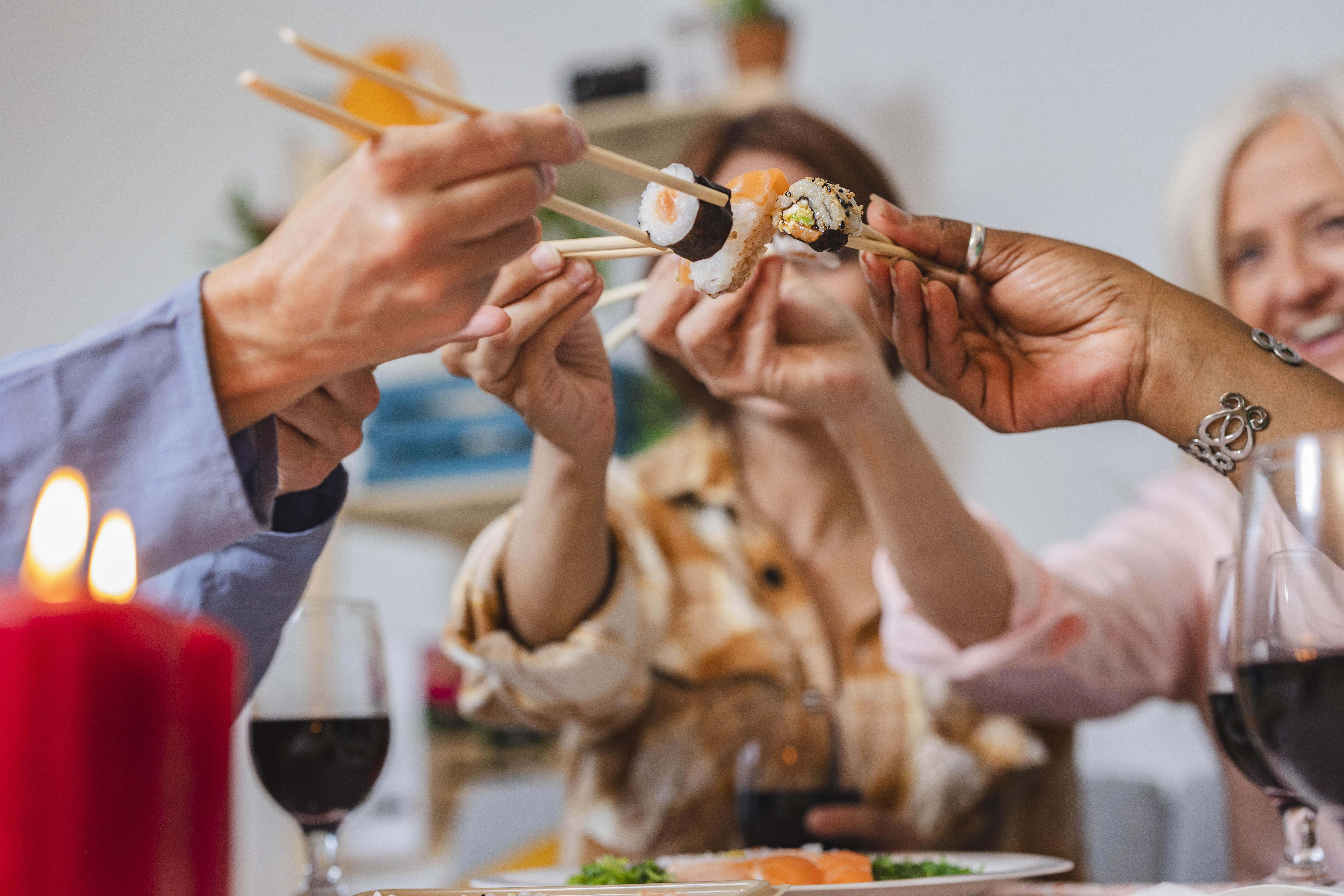 All you can eat Deluxe bij Mesi Sushi