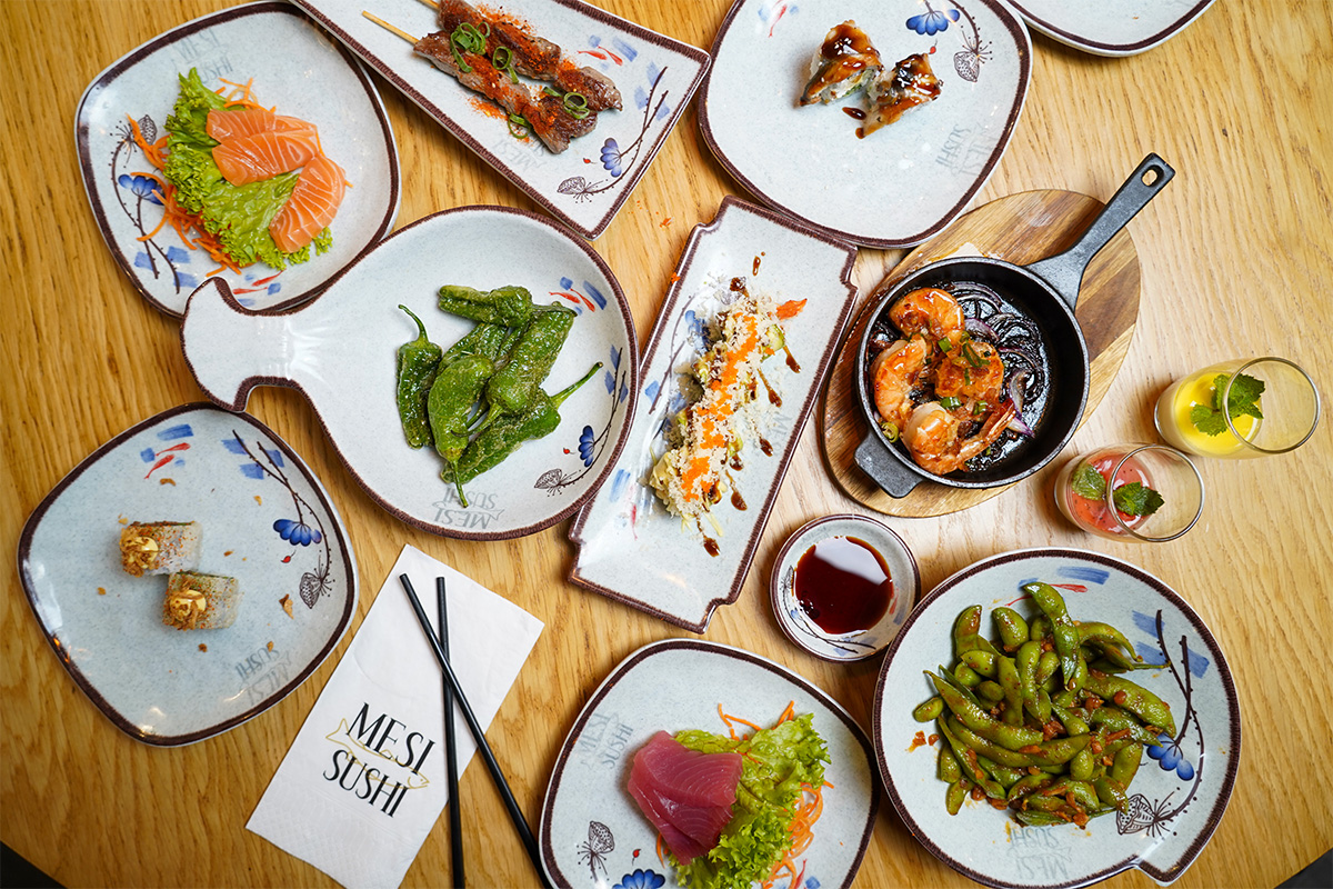 All you can eat Deluxe bij Mesi Sushi