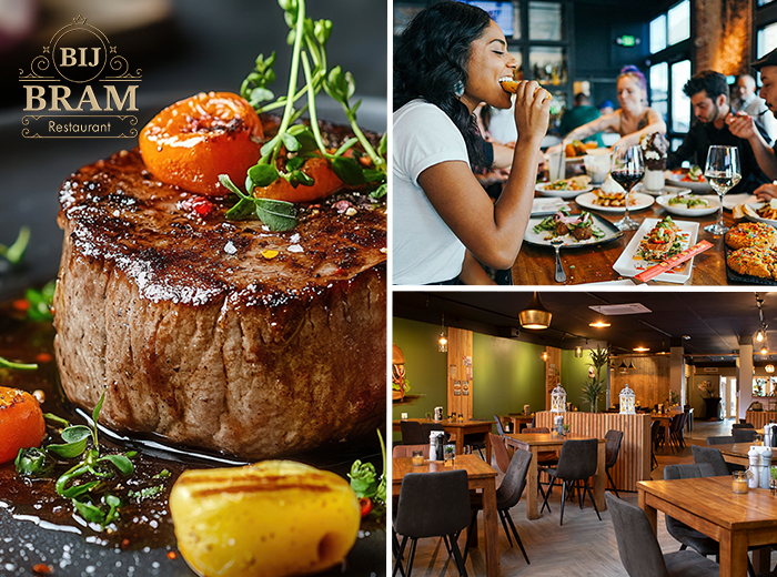 All you can eat (2,5 uur) bij Restaurant bij Bram