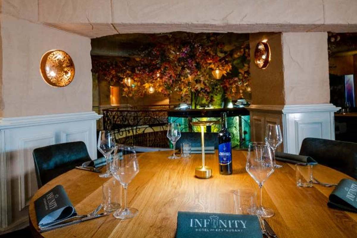 Onbeperkt genieten van culinaire gerechten bij Restaurant Infinity