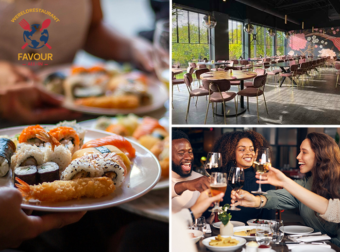 All you can eat (2,5 uur) bij Wereldrestaurant Favour
