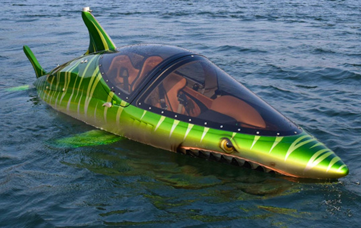 Als een vis in het water met deze SkyShark Experience!