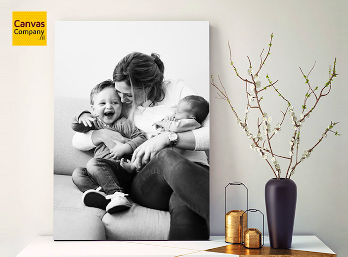 Aluminium, canvas of plexiglas afdruk via CanvasCompany