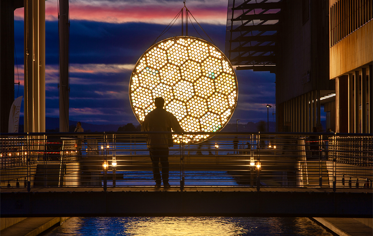 Rondvaart tijdens het Amsterdam Light Festival (90 min)