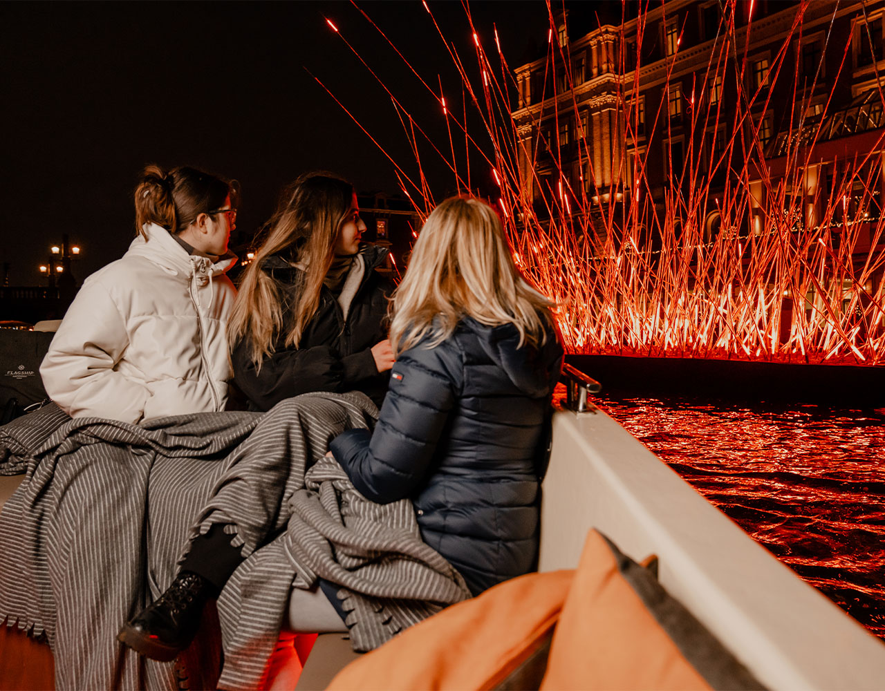 Amsterdam Light Festival rondvaart via Amsterdam Boat Experience