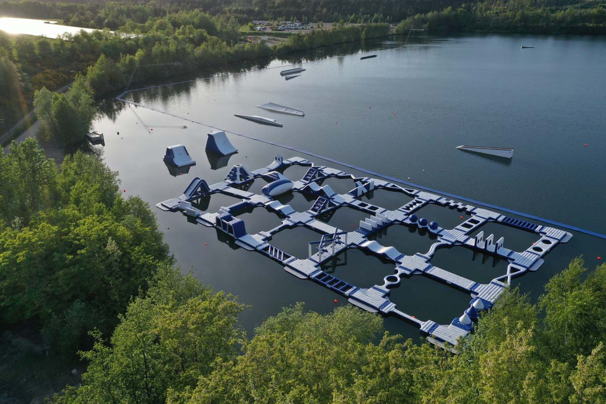 1 uur Aquapark bij Terhills Cablepark