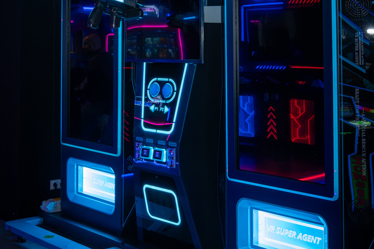 Arcadegame-credits bij Giga Arena Aachen