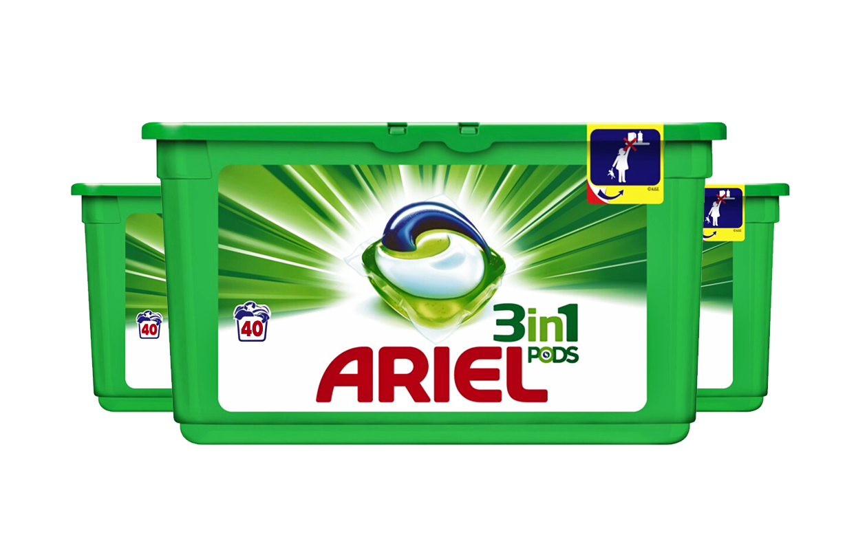 Stralende, heerlijk ruikende was met de Ariel 3in1 pods Regular