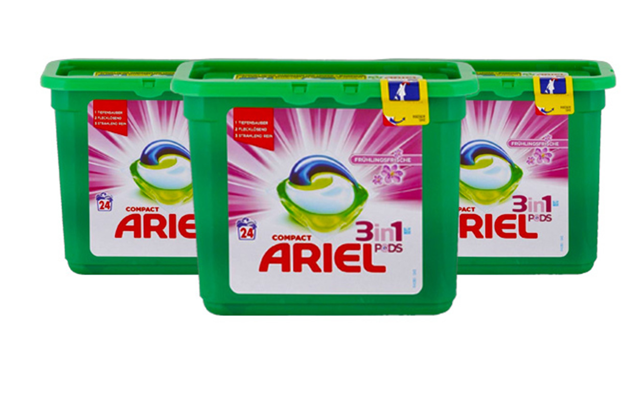 Ariel 3in1 Pods Lentefris 72 wasbeurten