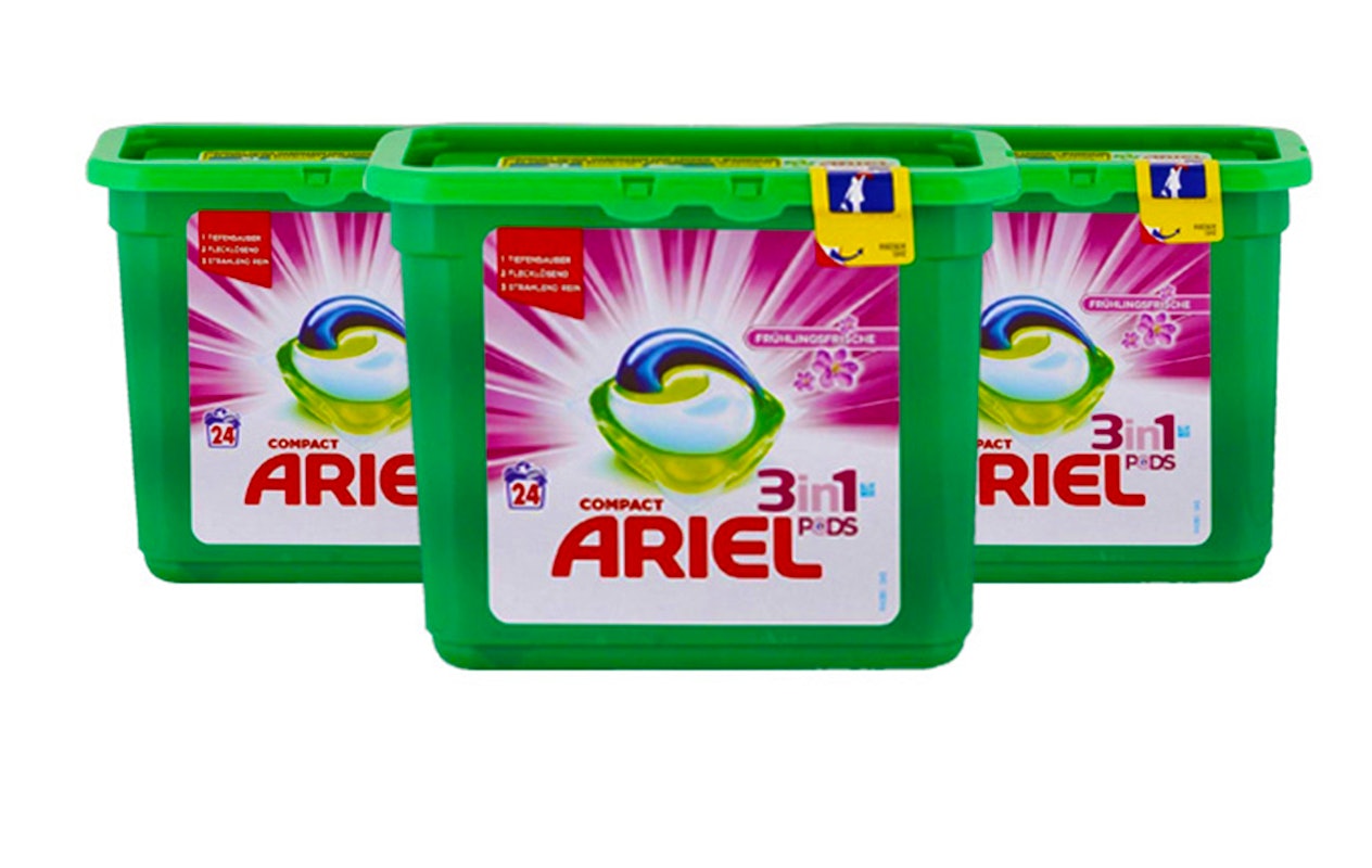 Ariel 3in1 Pods Lentefris 72 wasbeurten