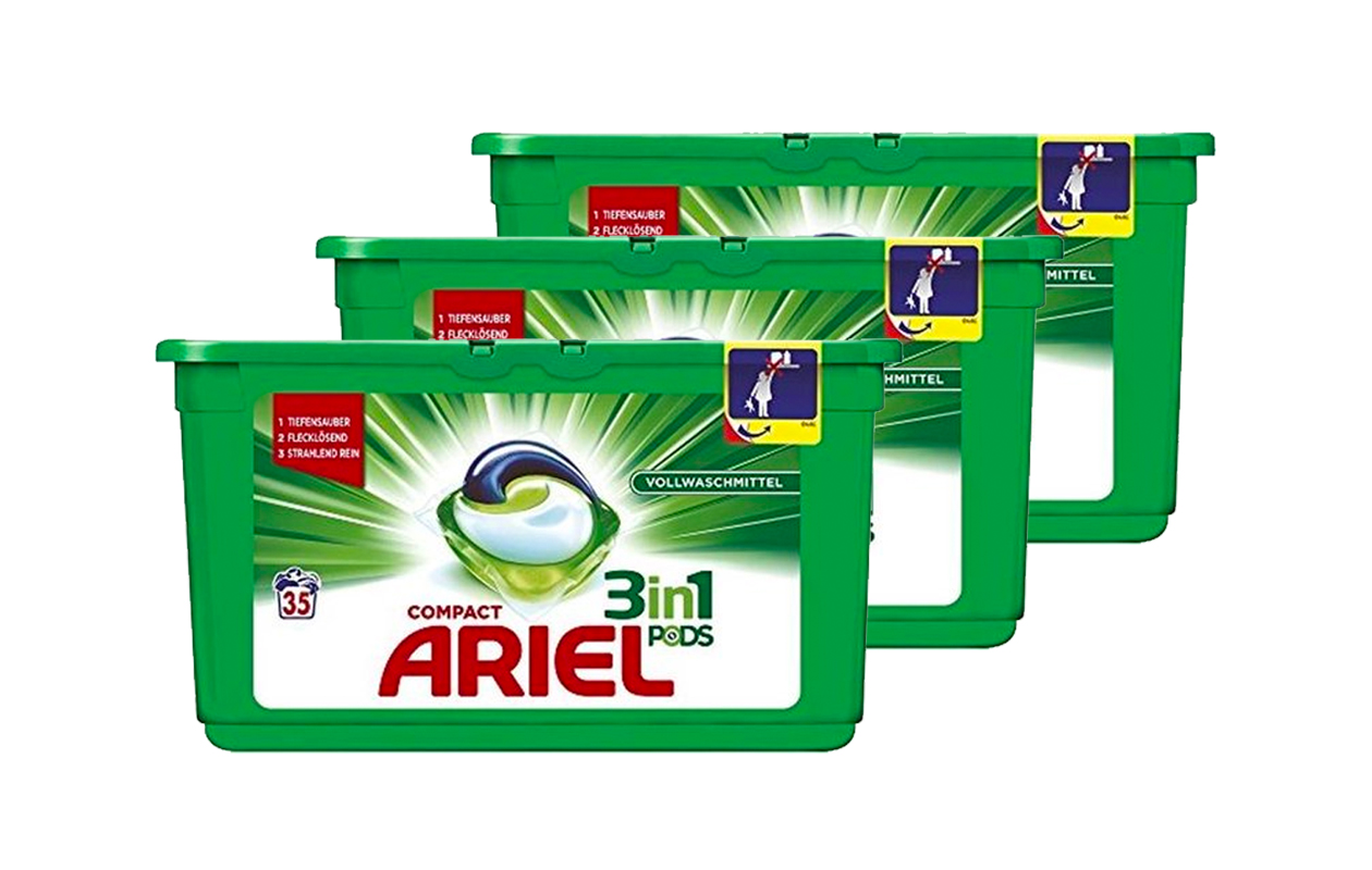 Ariel 3in1 Pods Regular - 105 stuks