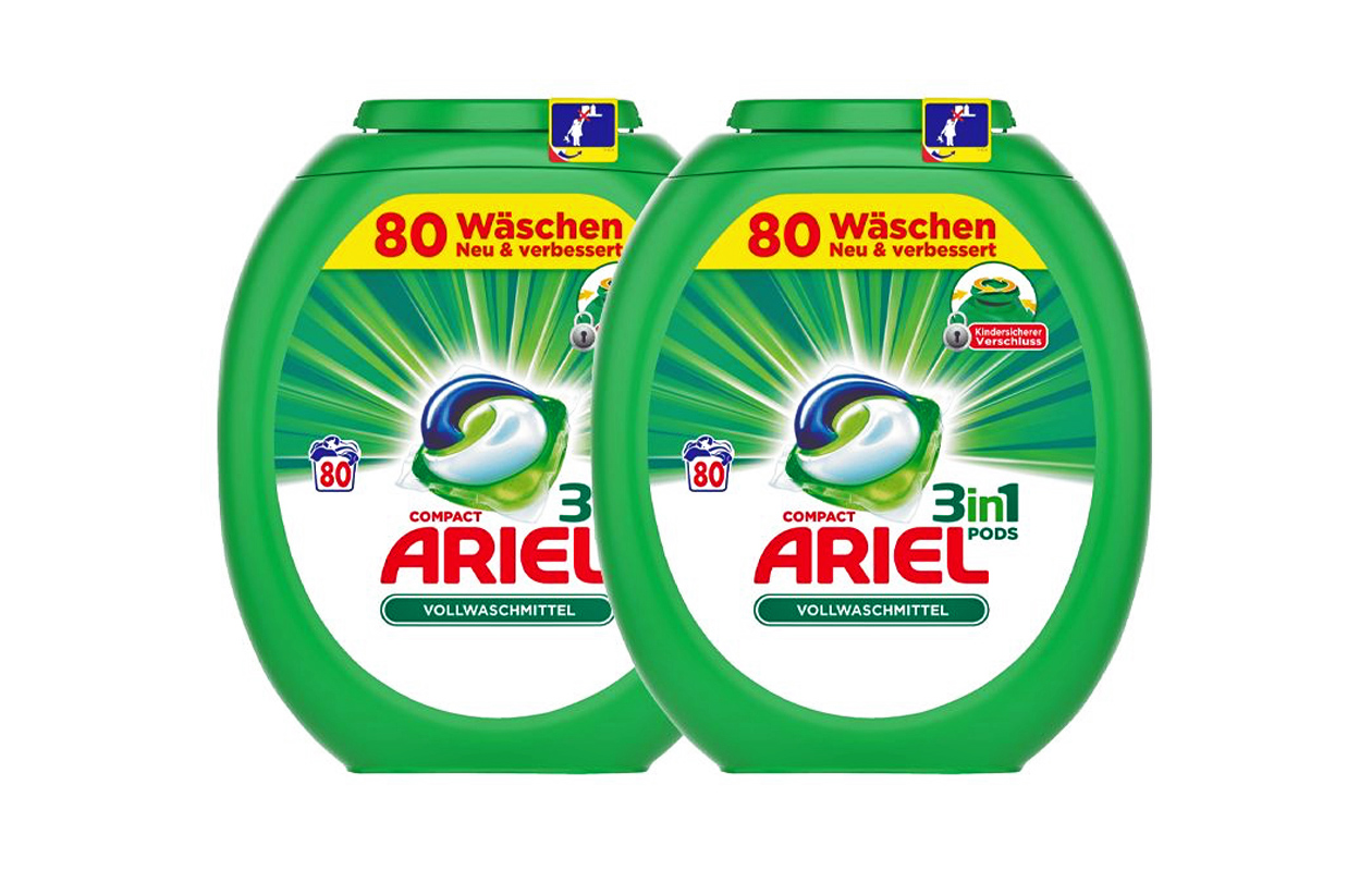Ariel 3in1 Pods Regular - 160 pods