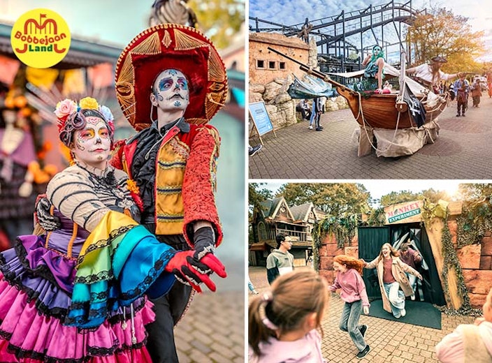 Entreeticket Halloween attractiepark Bobbejaanland