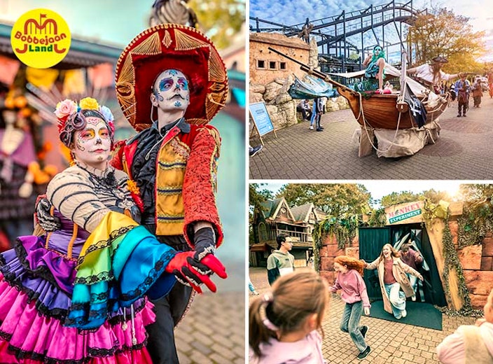 Entreeticket Halloween attractiepark Bobbejaanland