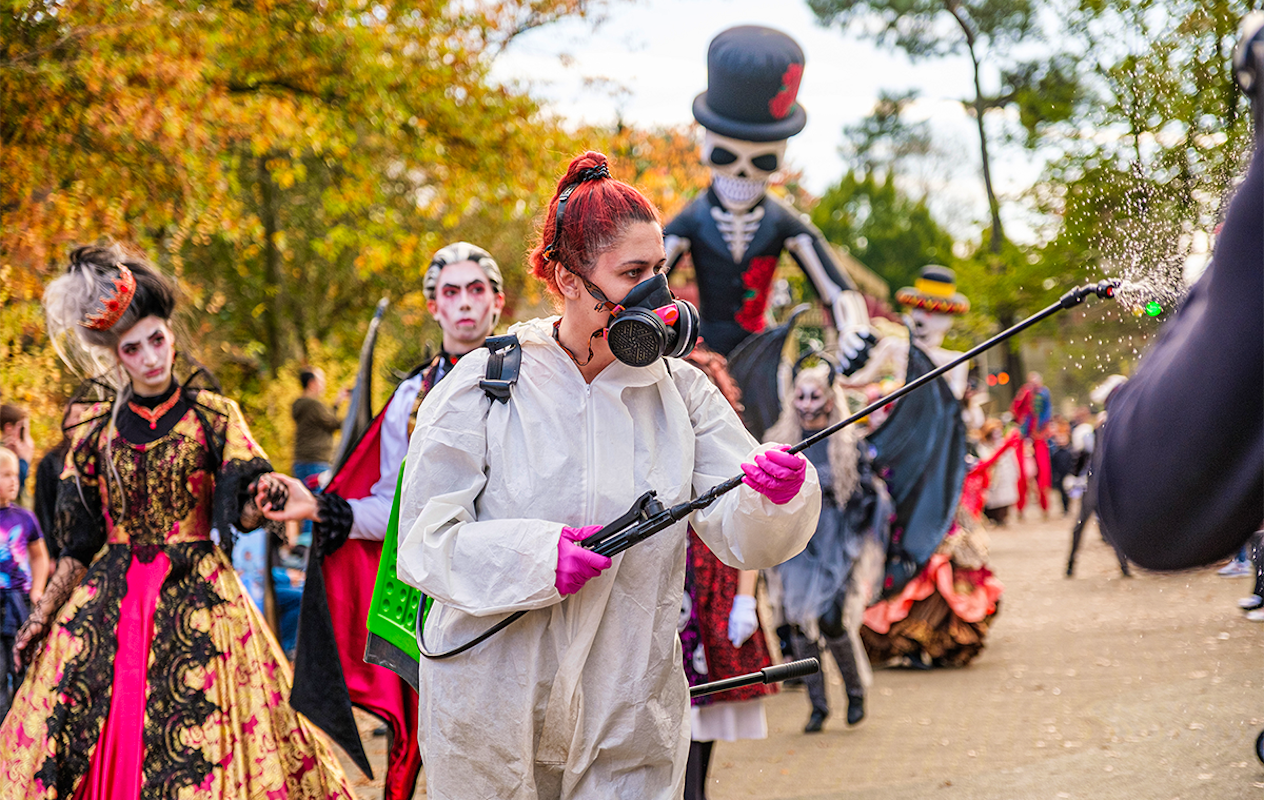 Entreeticket Halloween attractiepark Bobbejaanland