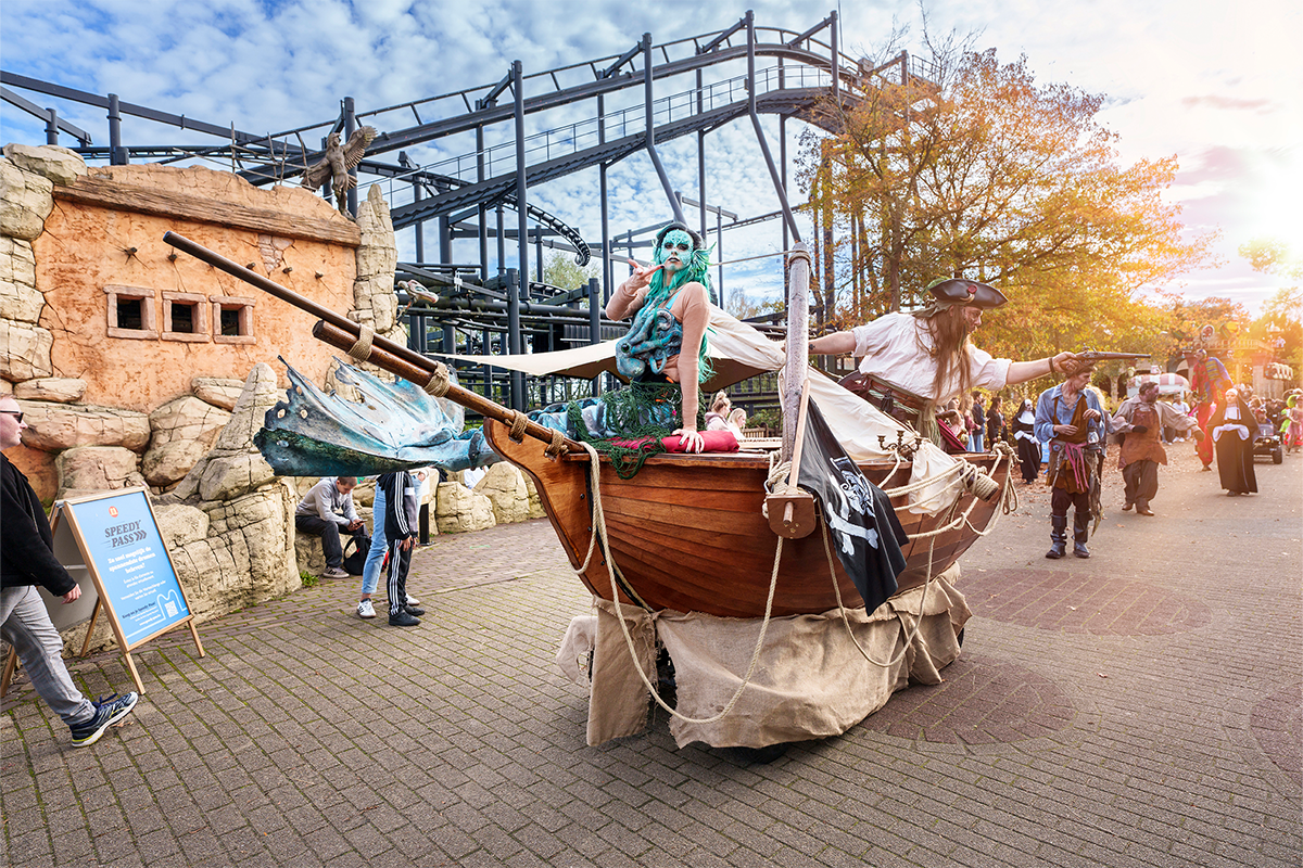 Entreeticket Halloween attractiepark Bobbejaanland