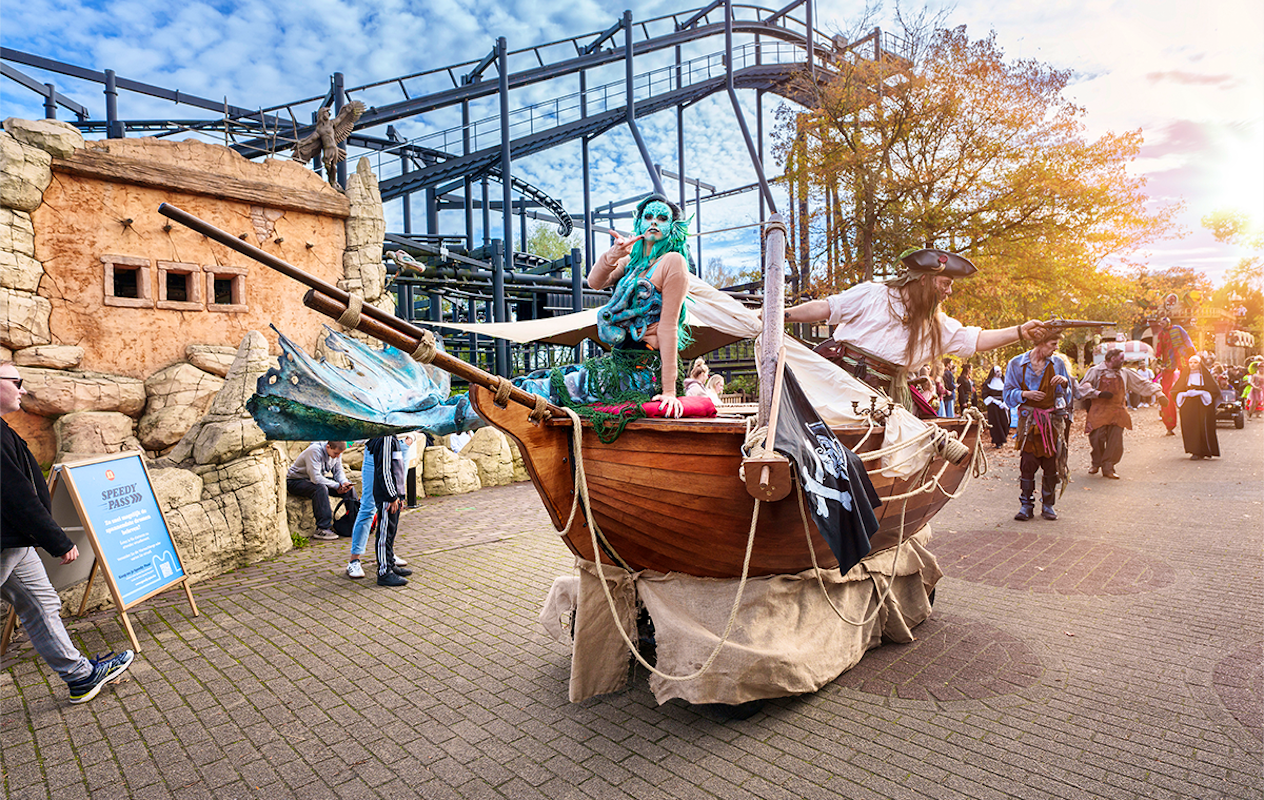 Entreeticket Halloween attractiepark Bobbejaanland