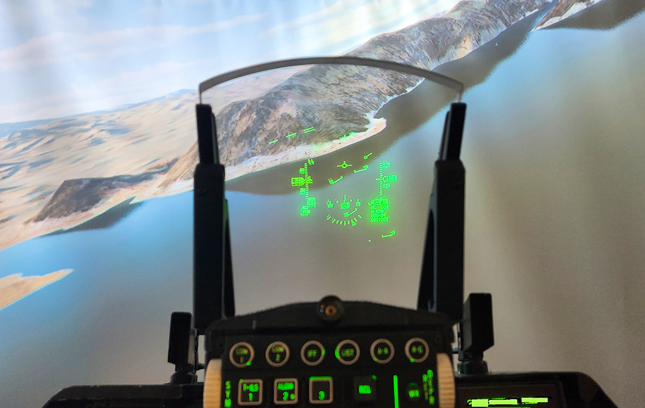 Vliegarrangement in de F-16 Flight Simulator (30 of 45 min)