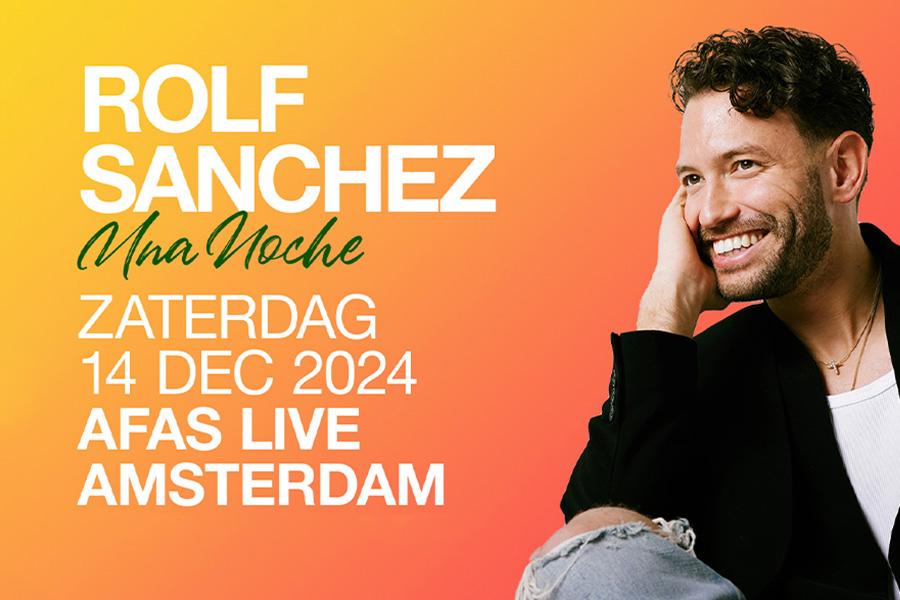 Entreeticket Rolf Sanchez op 14 december bij AFAS Live