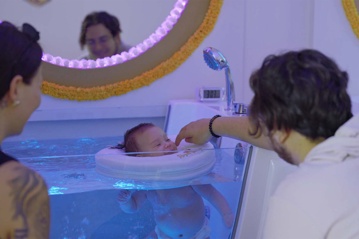 Babyfloat-arrangement naar keuze bij Royal Baby Spa