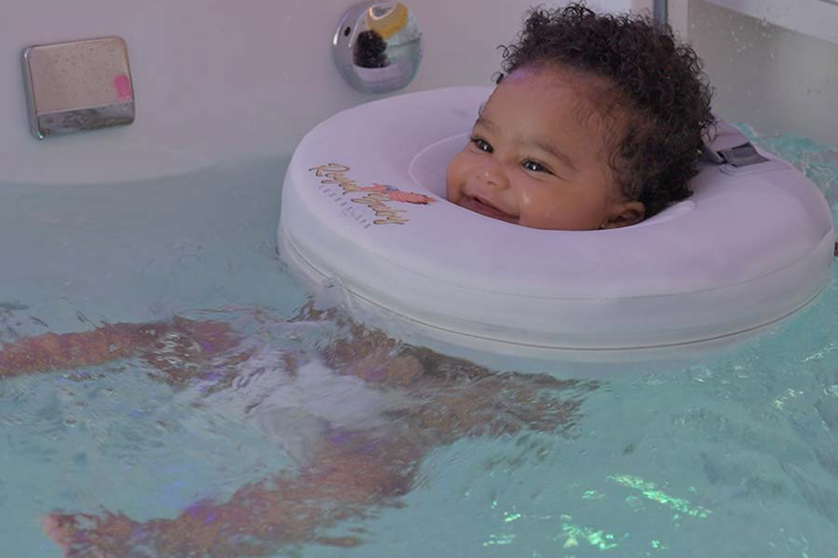 Babyfloat-arrangement naar keuze bij Royal Baby Spa