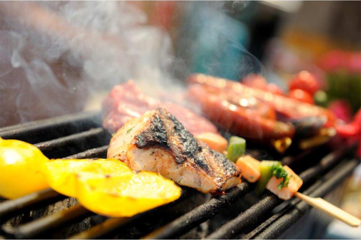 BBQ aan het strand bij Beachclub Solbeach in Scheveningen