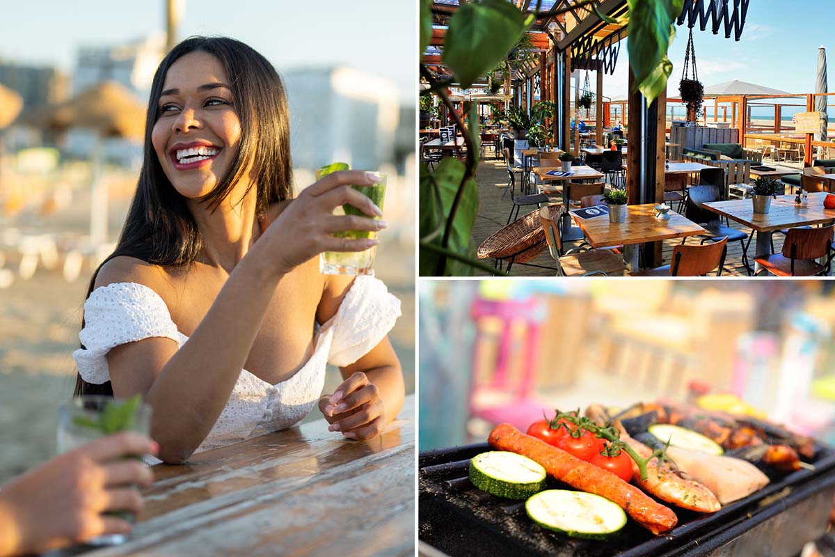 BBQ aan het strand bij Beachclub Solbeach in Scheveningen