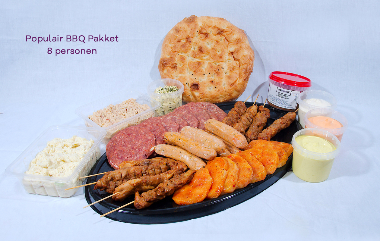 In één keer klaar met de complete BBQ pakketten van BBQ Thuisgeleverd.nl