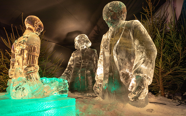 Bewonder prachtige ijssculpturen tijdens het Cool Event in Scheveningen