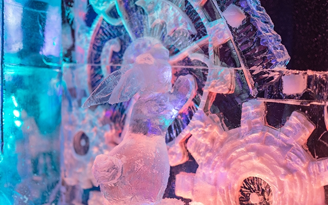 Bewonder prachtige ijssculpturen tijdens het Cool Event in Scheveningen