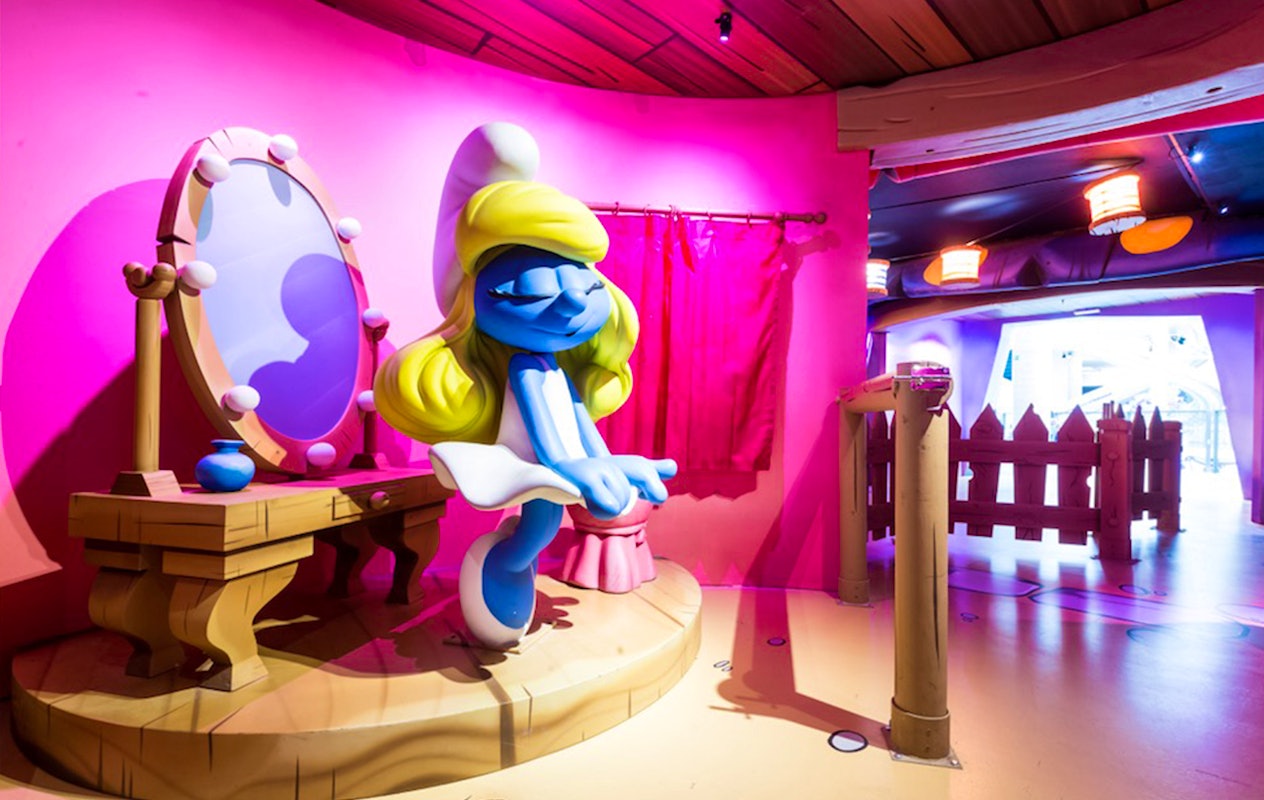 Comics Station Antwerp; indoor pretpark met stripfiguren!