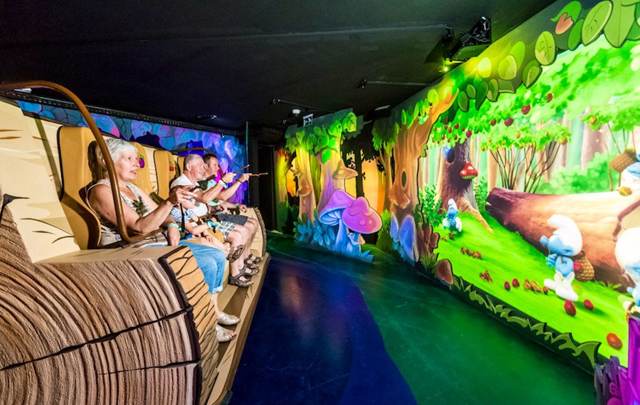 Comics Station Antwerp; indoor pretpark met stripfiguren!