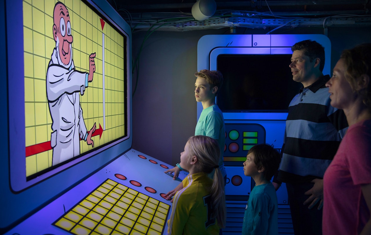 Comics Station Antwerp; indoor pretpark met stripfiguren!