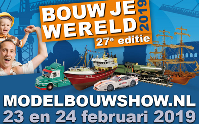 Bezoek de grootste Modelbouwshow van de Benelux, inclusief grote LEGO hal! 
