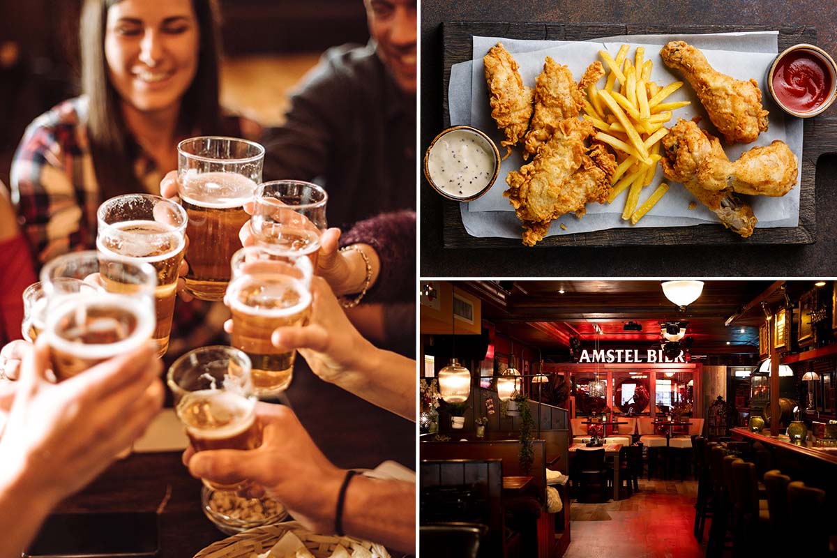 Bierproeverij + El Rancho bij Café Aad de Wolf