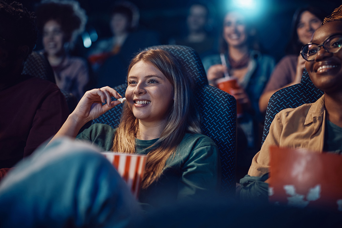 Bioscoopticket + popcorn bij Service Bioscoop Smoky