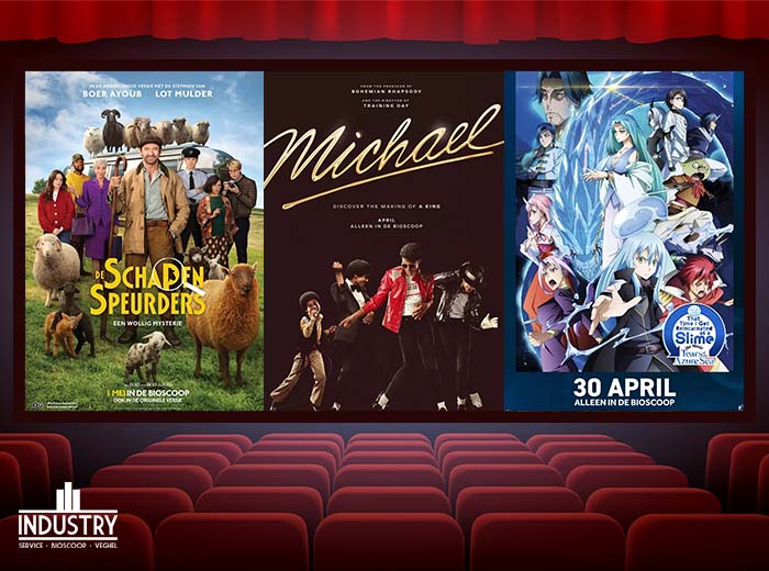 Bioscoopticket, snack + drankje bij Industry Bioscoop