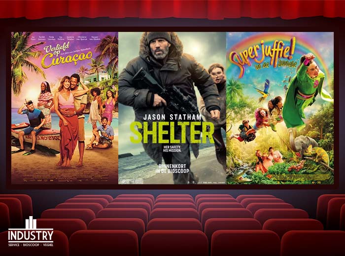 Bioscoopticket, snack + drankje bij Industry Bioscoop