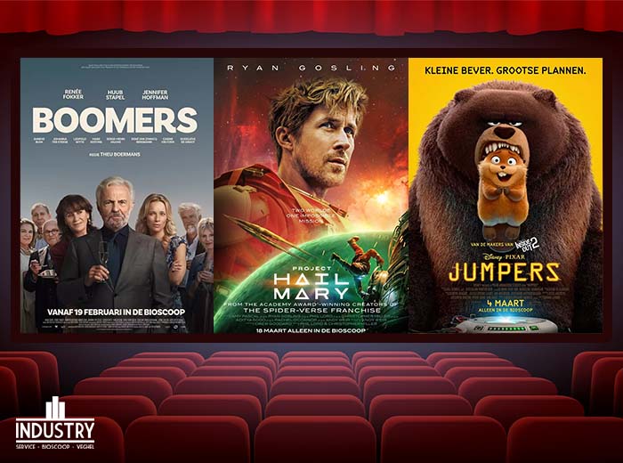 Bioscoopticket, snack + drankje bij Industry Bioscoop