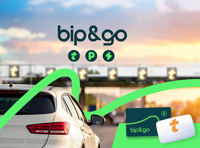 Bip&Go toll badge with 6-month subscription (4 countries)
