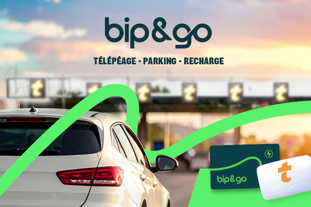 Bip&Go toll badge with 12-month subscription (4 countries)