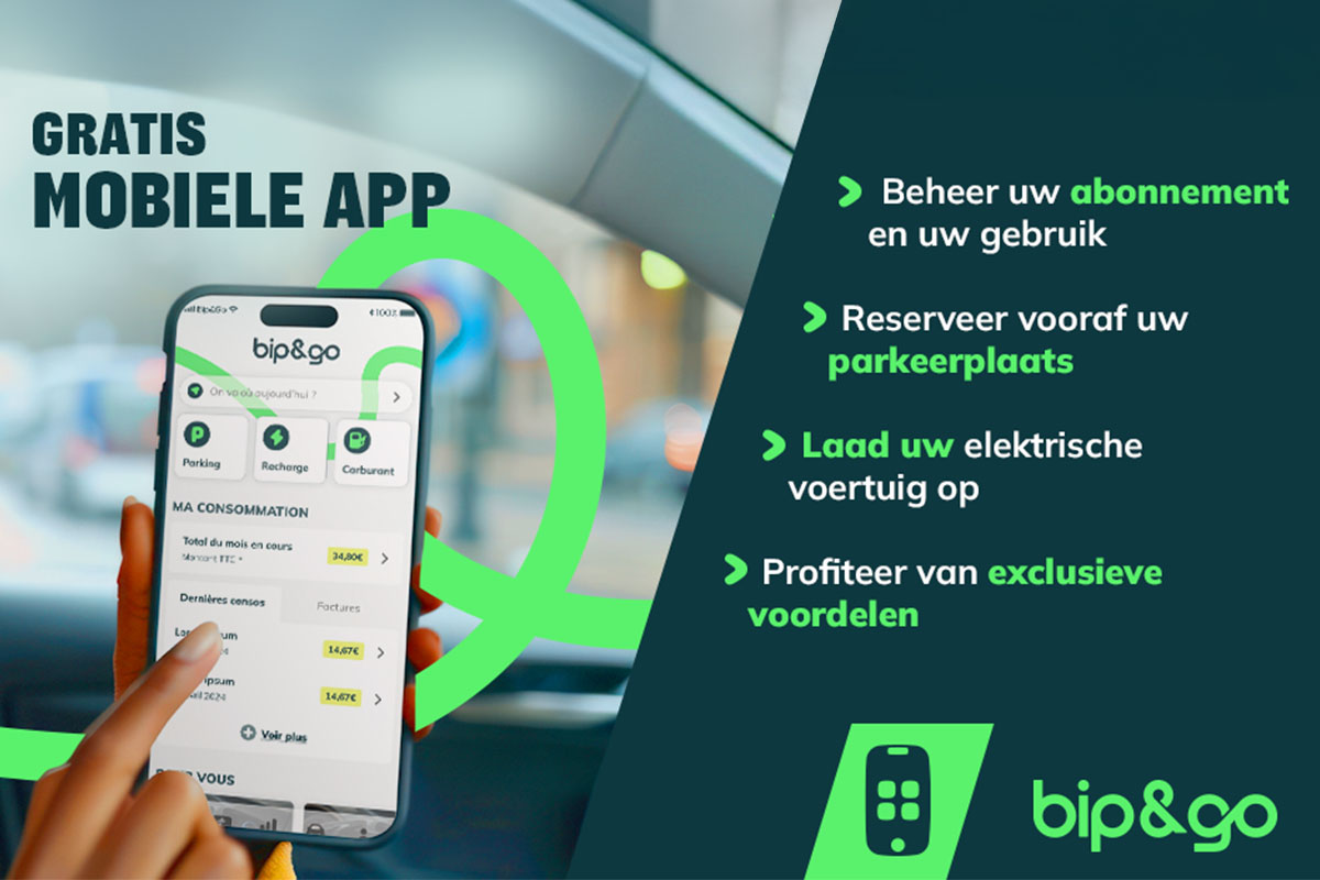 Bip&Go toll badge with 12-month subscription (4 countries)