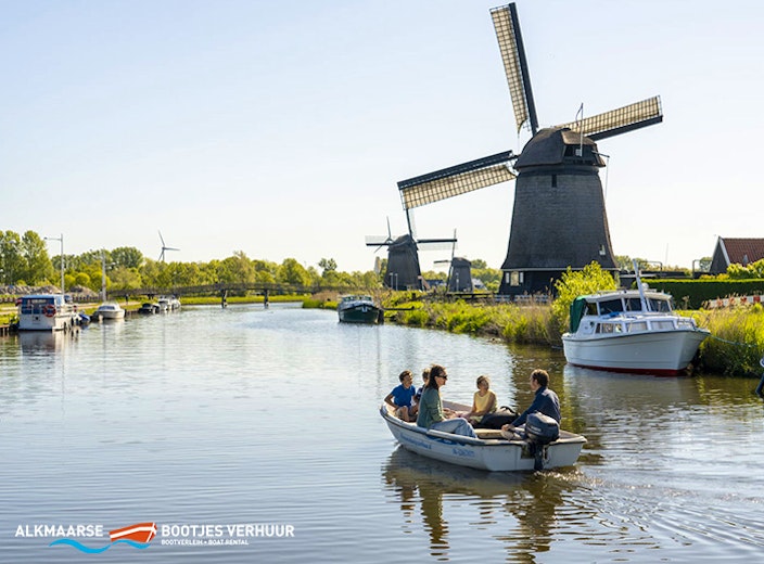 Huur een boot bij Alkmaarse Bootjes Verhuur (3 uur)