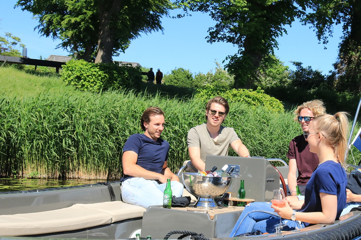 Huur een boot voor 3 uur lang in Alkmaar
