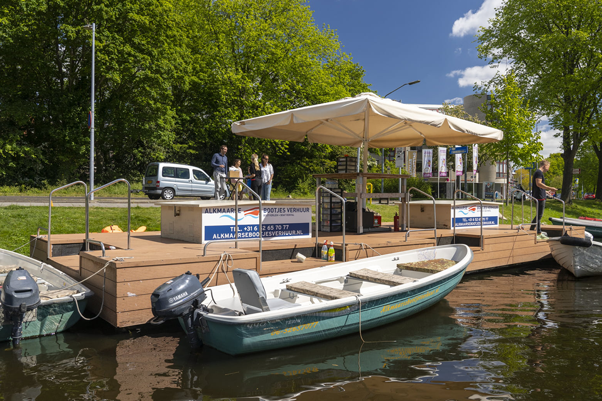 Huur een boot voor 3 uur lang in Alkmaar